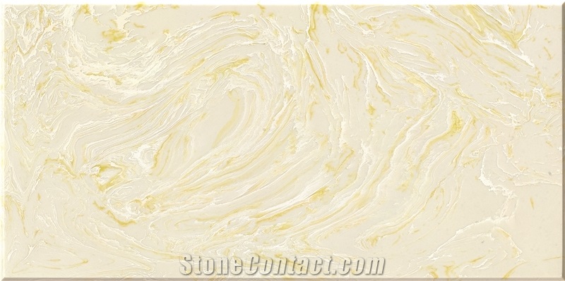 Ls-T007 Gold Inlaid with Jade / Artificial Stone Tiles & Slabs