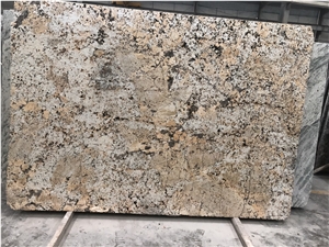 Polished Golden Cream Granite Slabs&Tiles Flooring&Walling