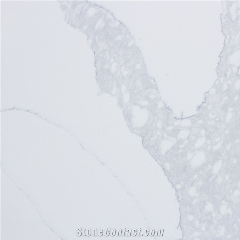 Polished Quartz Calacatta Rivers Xka1160-2-Slabs Quartz Tiles Slabs