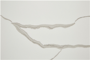 Polished Quartz Calacatta White 15 Quartz Tiles&Slabs Flooring