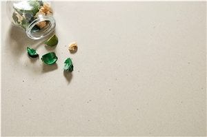 Polished Quartz Cream Beige 13-1065 Quartz Tiles&Slabs Flooring