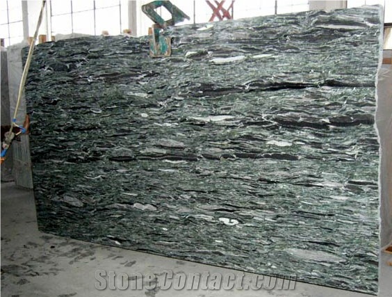Polished Sea Wave Green Granite Tiles&Slabs Granite Flooring&Walling