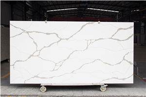 Polished White Quartz Xka9130-Calacatta Gold Quartz Tiles&Slabs