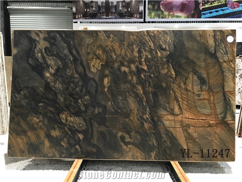 Shangri La Brown / Quartzite Tiles & Slabs ,Floor & Wall ,Cut to Size