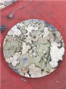 China Custom Made Dark Green Tabletops