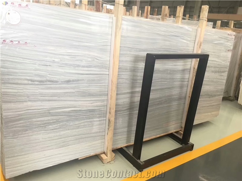 China Putin Wooden Vein Marble for Office Building Decoration