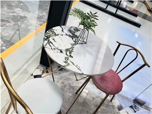 Clivia White Marble Slab Flooring Walling Tile