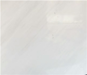 Greece Polaris Pure White Marble Slab for Wall and Floor Covering