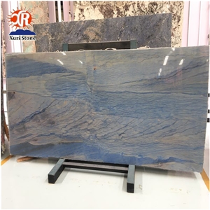 Brasil Blue Quartzite Stone Azul Imperial Luxury Slabs