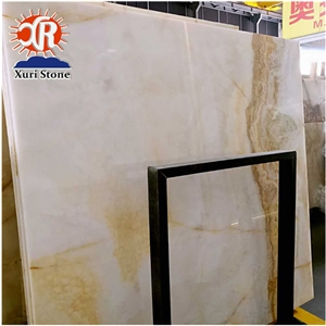 Wholesale High Quality Natural Iran White Onyx Tile