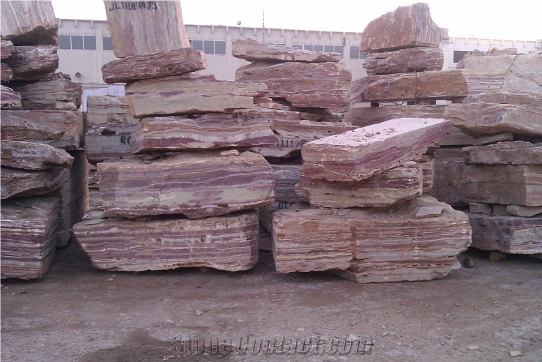 Multi Red Onyx Blocks