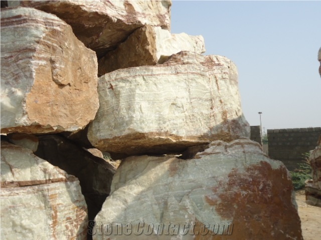 Multi Red Onyx Blocks