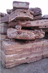Multi Red Onyx Blocks