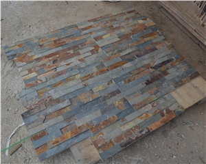 600 X 150mm Z Shape Natural Split Chipped Surface Quartzite Culture Stone