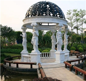 Factory Price Landscape Large Natural Stone Gazebo