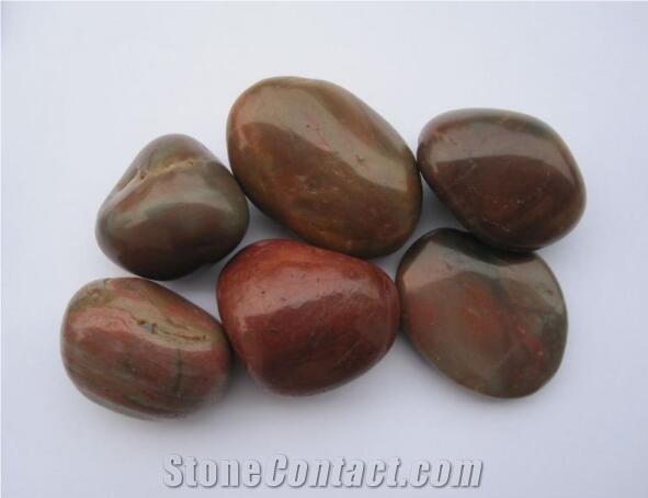 Mixed Colored Polishing River Stones