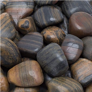 Mixed Colored Polishing River Stones