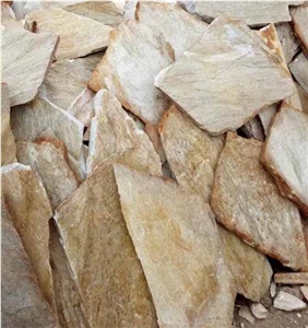 Natural Rusty Slate Loose Flagstone Decorations Tiles