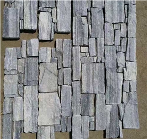 Natural White Grey Granite Culture Stone Tiles