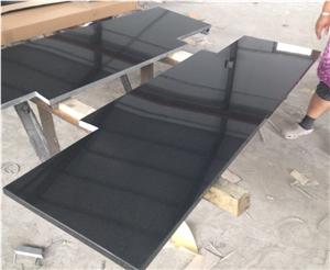 Polished Absolute Black Granite Hearth Price