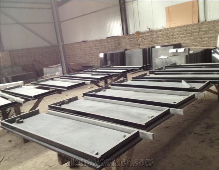 Polished Black Fireplace Hearth Slabs for Stove,Hebei Black Granite