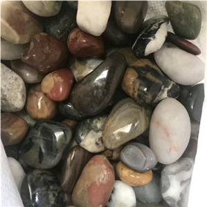Stock Large Size Natural River Rock Pebble Stone for Landscaping