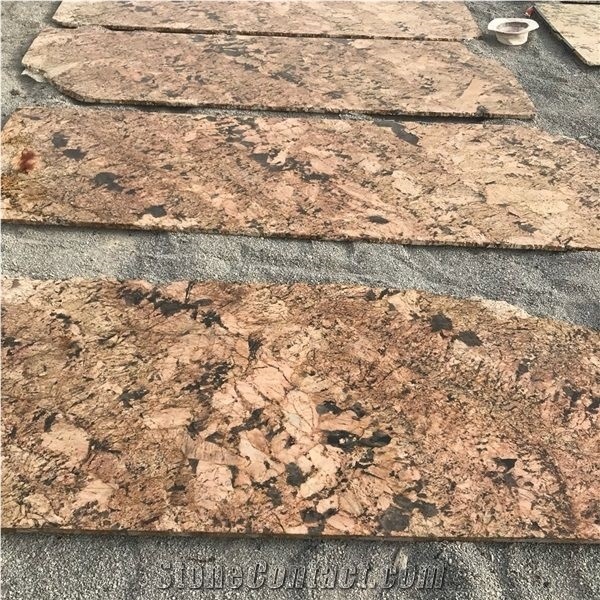 Alaska Gold Granite Slabs