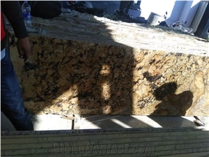 Alaska Gold Granite Slabs