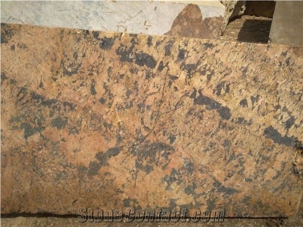 Alaska Gold Granite Slabs