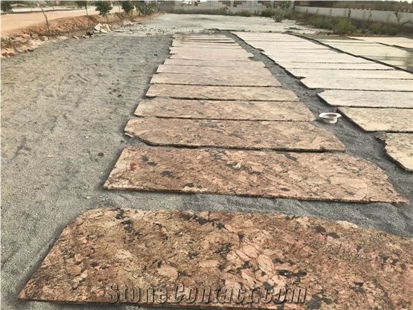 Alaska Gold Granite Slabs