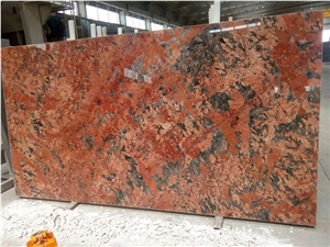 Alaska Red Granite Slabs