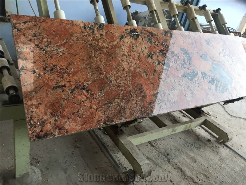 Alaska Red Granite Slabs
