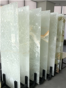Green Onyx Partition Foldin Screen Byobu Accordion Jade Furniture