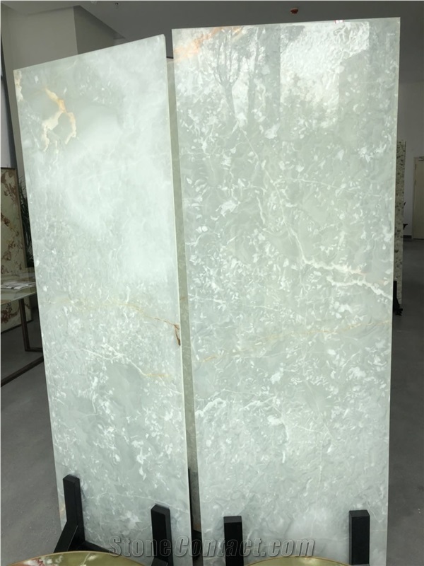Green Onyx Partition Foldin Screen Byobu Accordion Jade Furniture