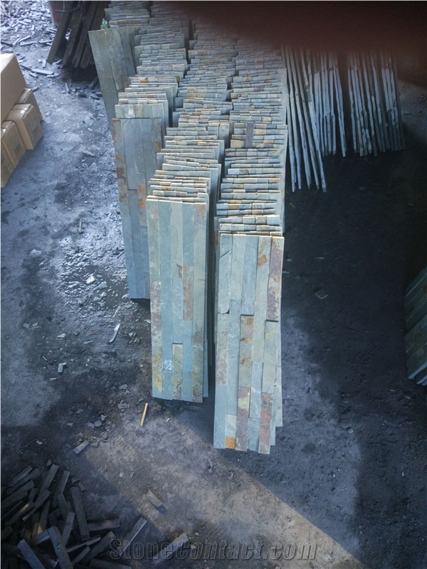 China Rusty Culture Stone Ledgestone/Multicolor Stone Wall Panel