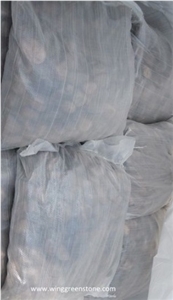 White Pebble, Flat Pebble , White Gravel , White River Stone