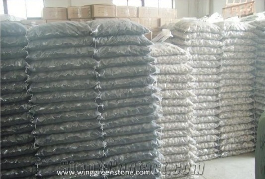 White Pebble, Flat Pebble , White Gravel , White River Stone