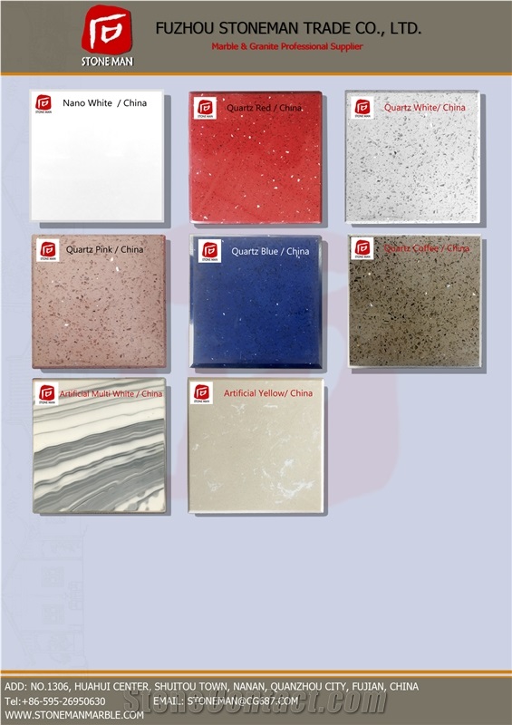Artificial Multi White Stone