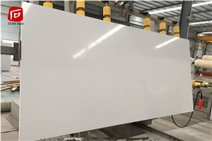 Artificial Pure White Quartz Stone Slab Artificial Pure White Quartz Stone Slab