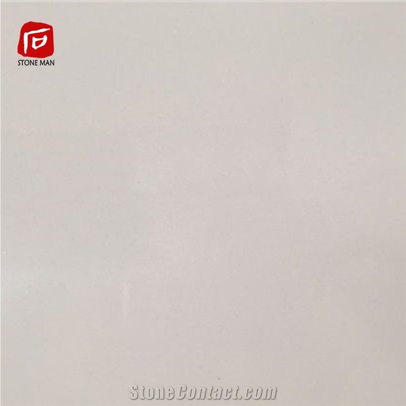Artificial Pure White Quartz Stone Slab