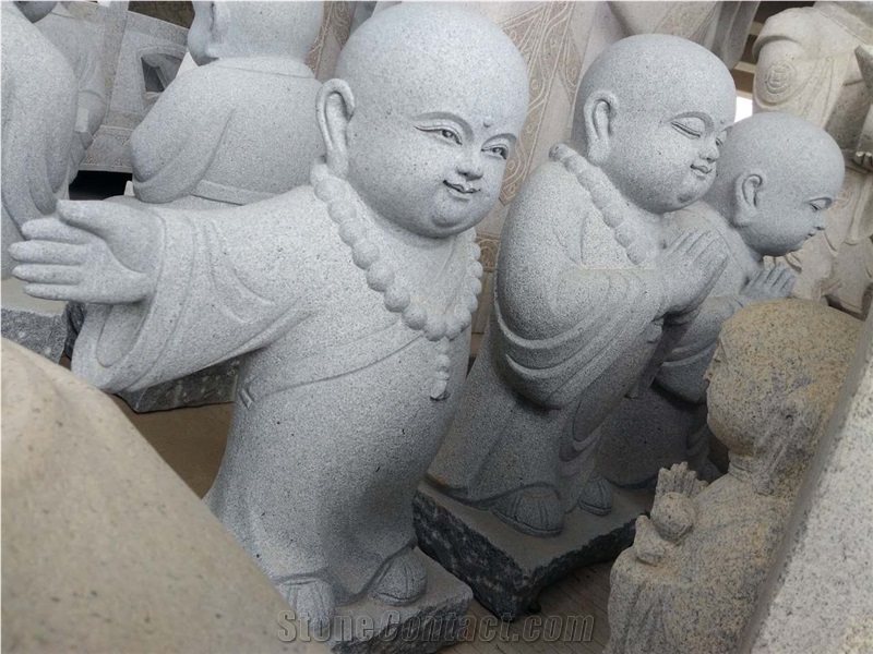 Granites Stones Monks Samaneras Acolytes,Novice Monks,Little Sami Monk