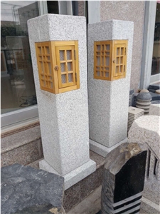 Michi Shi Rube Granites Stones Lights Lanterns, Japanese Style Lantern