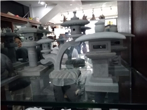Very Small Little and Miniature Mini Japanese Style Stone Lanterns