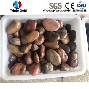Polished Tumbled Color Natural River Pebble Stone Garden Landscaping Polished Tumbled Color Natural River Pebble Stone Garden Landscaping