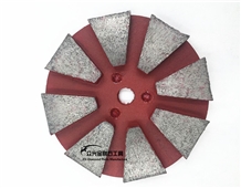4inch Velcro Backed Diamond Grinding Plate for Htc Machine M6 4inch Velcro Backed Diamond Grinding Plate for Htc Machine M6