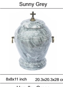 Sunny Grey Urns