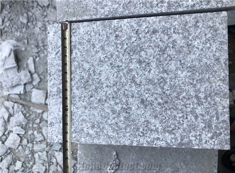 G617 Padang Pink Pearl Granite Paving Cubes