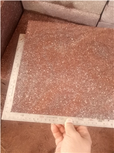 China G666 Red Porphyry Paving Tile, Paver, Flame, Split