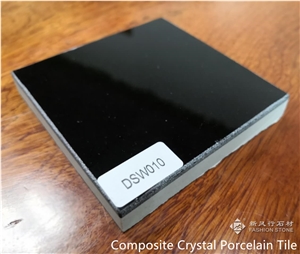 Super Black Composite Crystal Porcelain Tiles,Wall & Floor Cladding