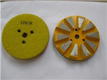 3 Inches Metal Diamonds Grinding Pads for Floor Grinder Machine